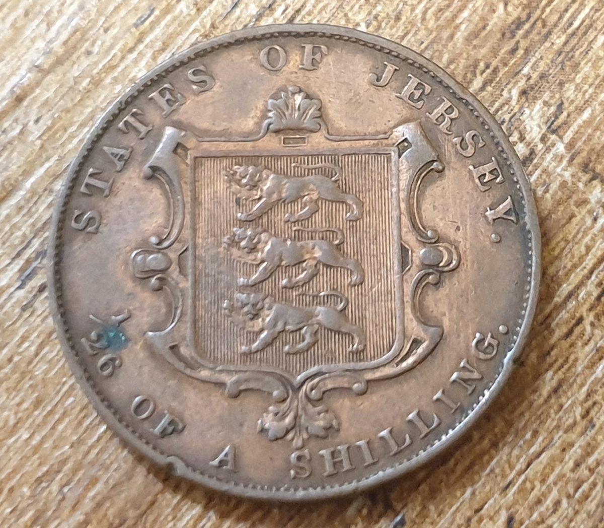 1858 Jersey Half Penny - Queen Victoria