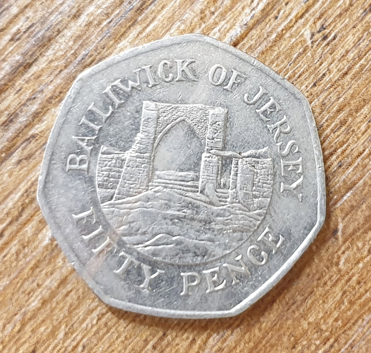 2006 Jersey fifty pence coin - Queen Elizabeth II