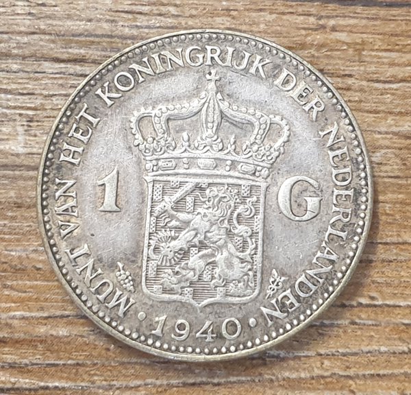 The Netherlands - one gulden - 1940