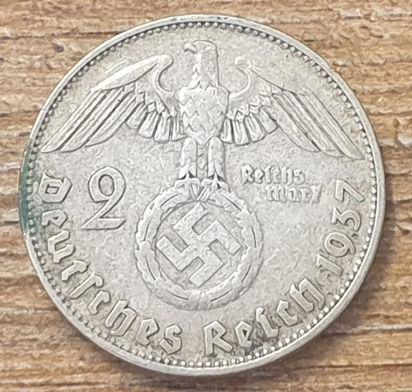 Germany - Two reichsmarks - 1937