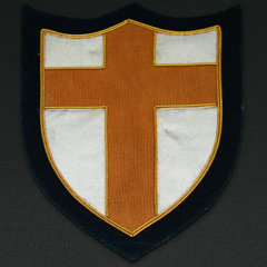 Eighth Army Wire Blazer Badge