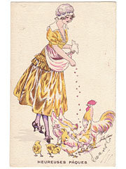 Xavier Sager Easter Postcard